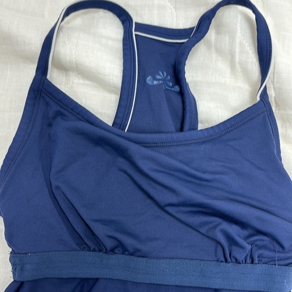 OLD NAVY brand Women's sleeveless gym t-shirt in narrow navy blue size XS - Picture 4 of 7